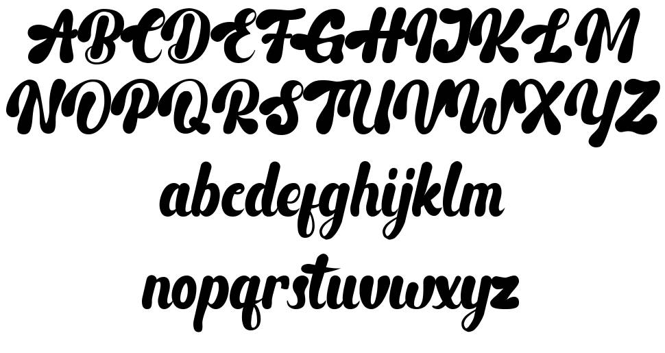 Deqboza font Örnekler