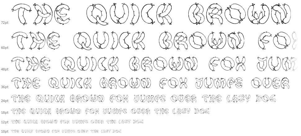 Der Wurst Fontfont waterfall