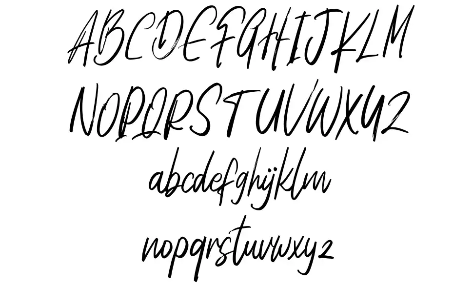 Desickfont specimens