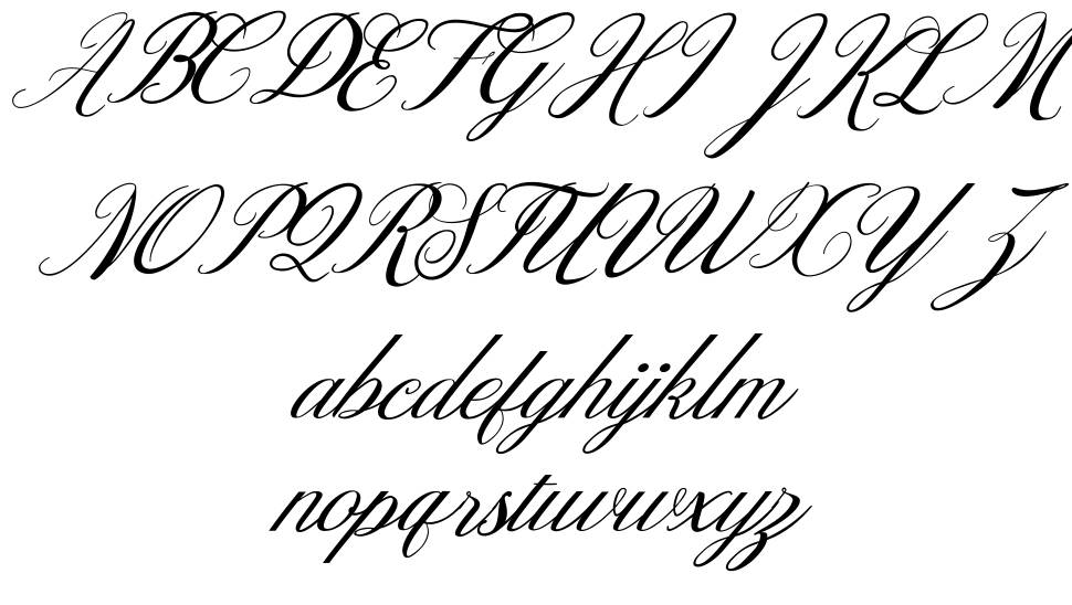 Designest font specimens
