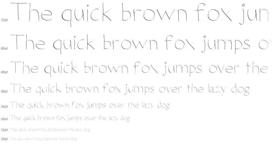 Deteriorate the Internetfont waterfall
