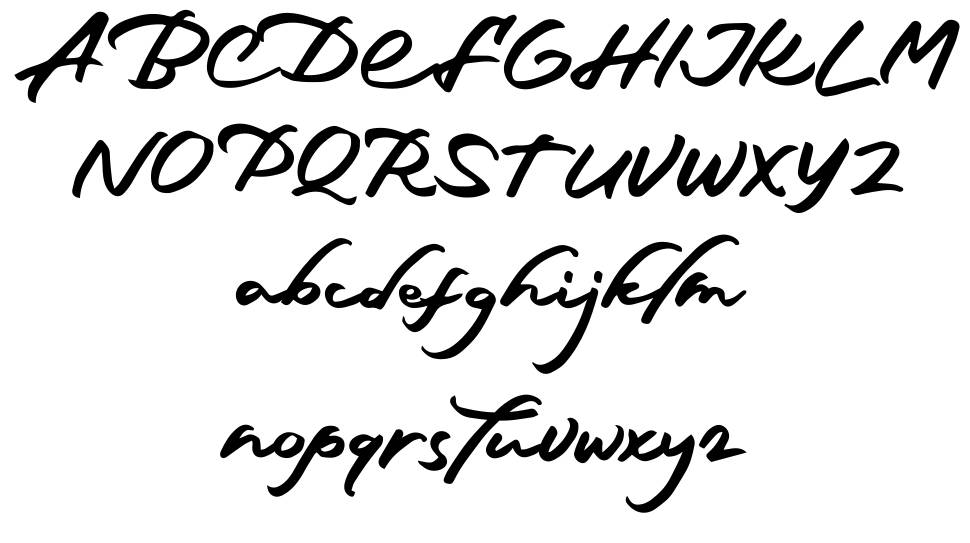 Dethars フォント 標本