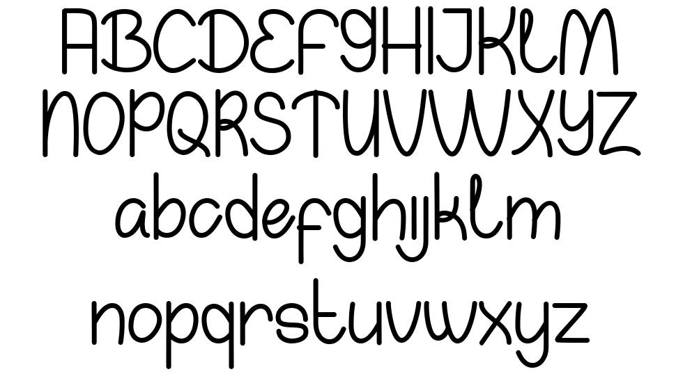 Devany font Örnekler