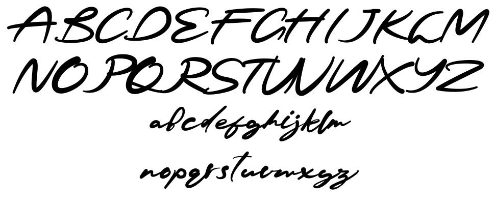 Deventer font specimens