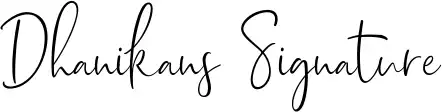 Dhanikans Signature