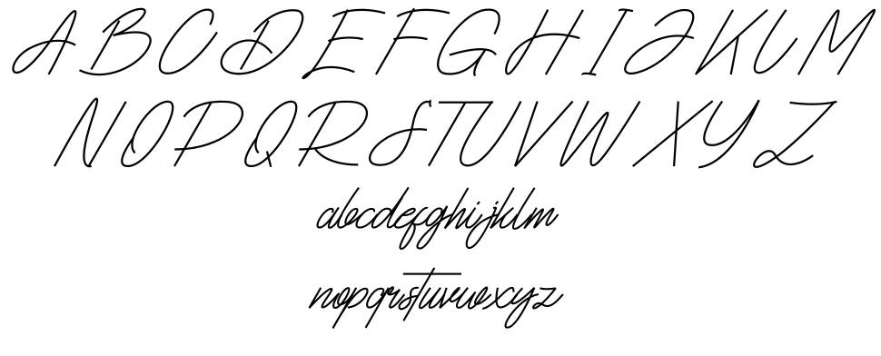 Dhestora font Örnekler