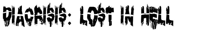 Diacrisis: Lost in Hell font