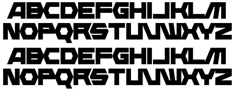 Diagon font Örnekler