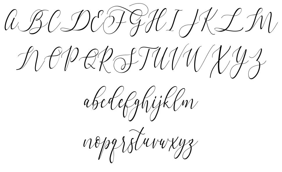 Dialova font specimens