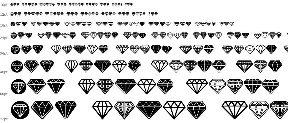 Diamondo font Şelale