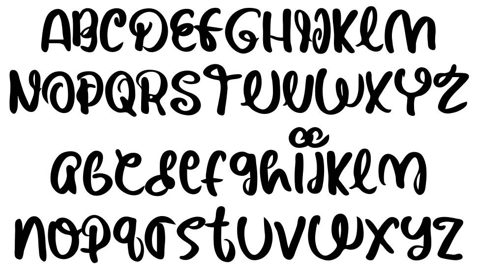Diamont font Örnekler
