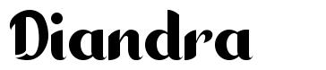 Diandra font