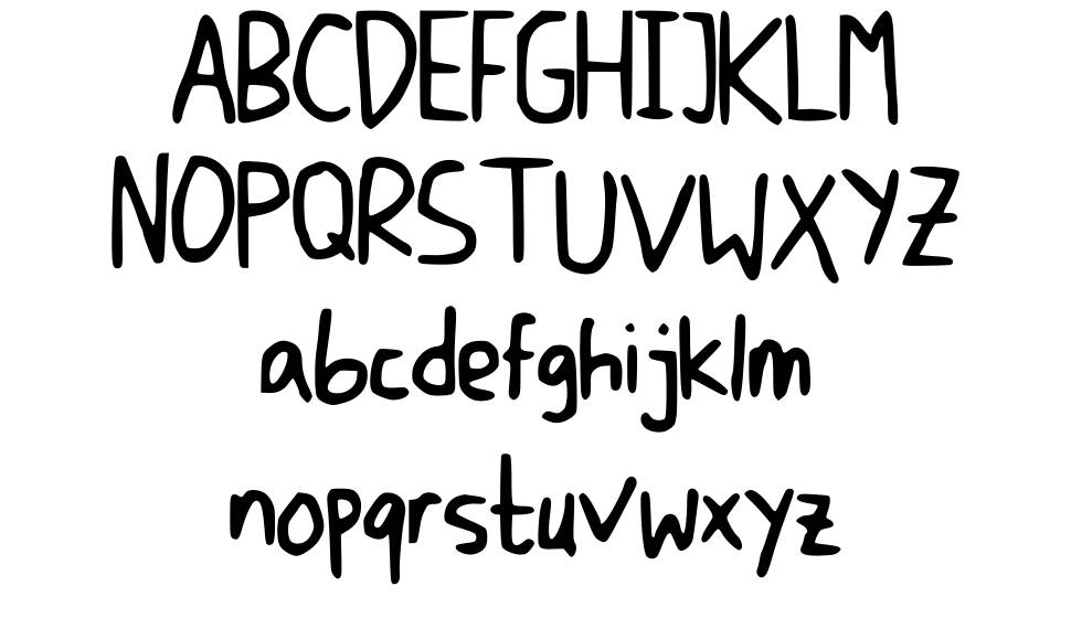 Dicis Handwrite font specimens