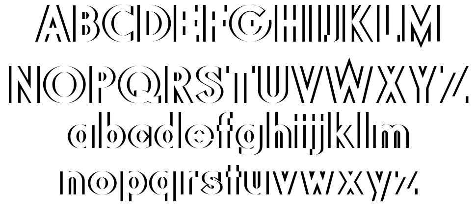 DiffiKult font specimens