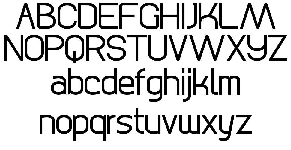 Digicity font Örnekler