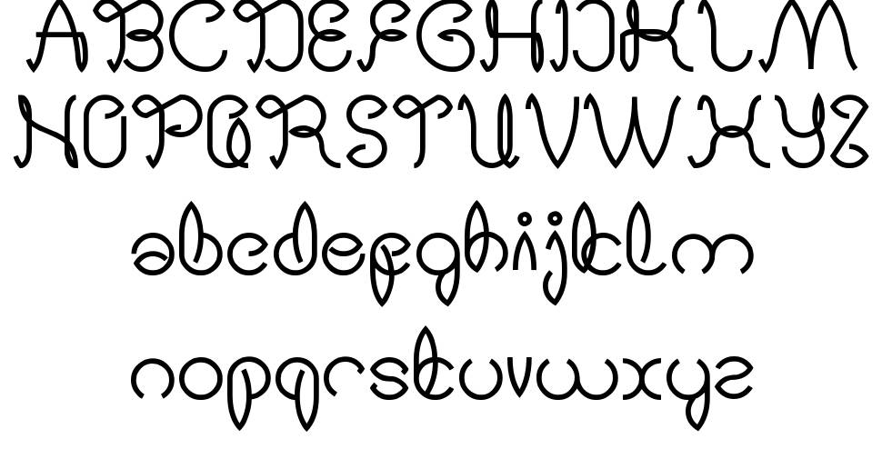 Digital Handmade フォント 標本