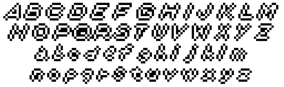 DigitalDripfont specimens
