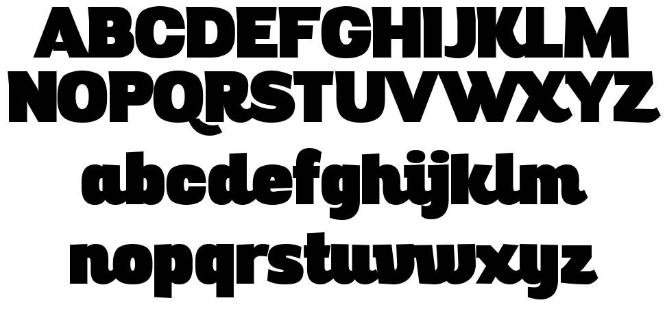 Digitalino font specimens