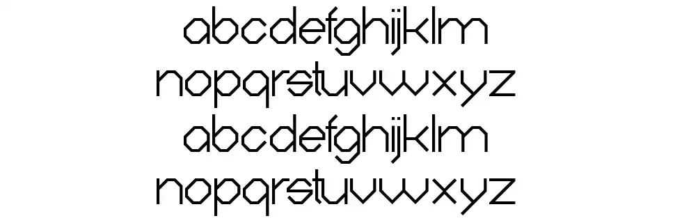 Digitalisfont specimens