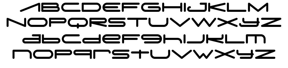 Digitechno font specimens