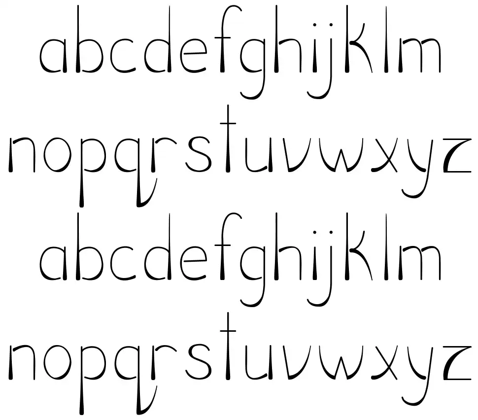 Diligentfont specimens