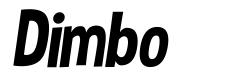Dimbo шрифт