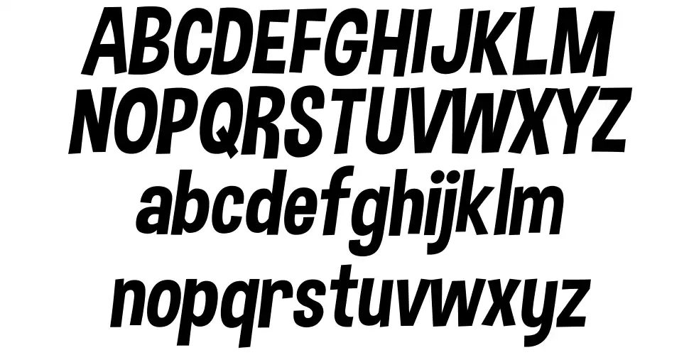 Dimbo font specimens