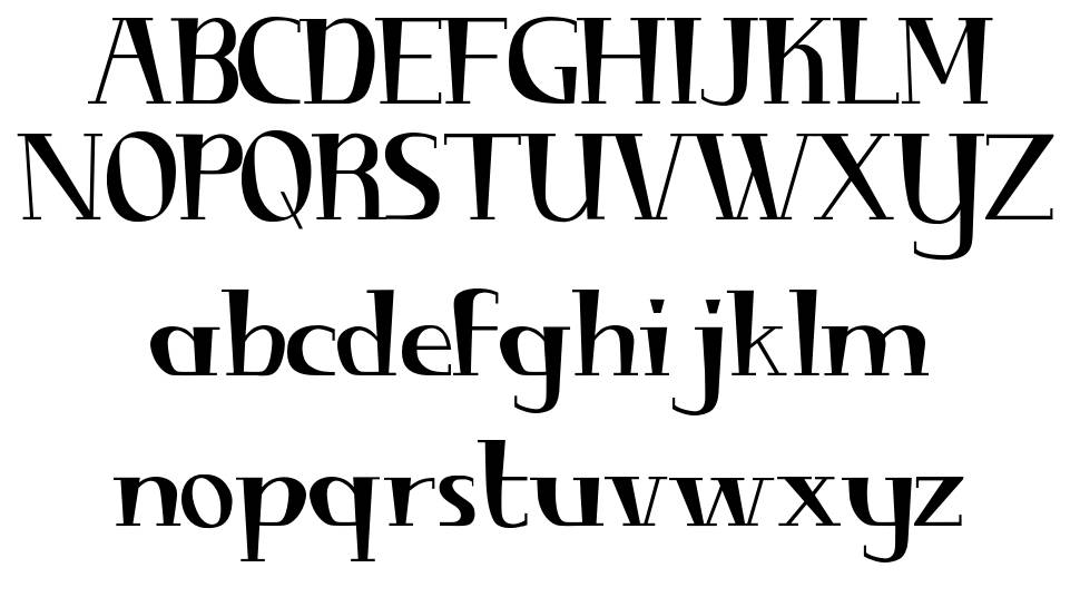 Diminuendo font Örnekler