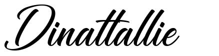 Dinattallie шрифт