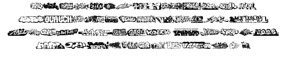 Ding Grafs フォント 標本
