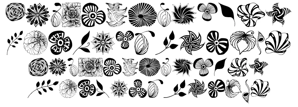 Dingfleurfont specimens