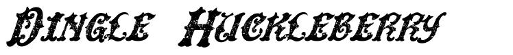 Dingle Huckleberry шрифт