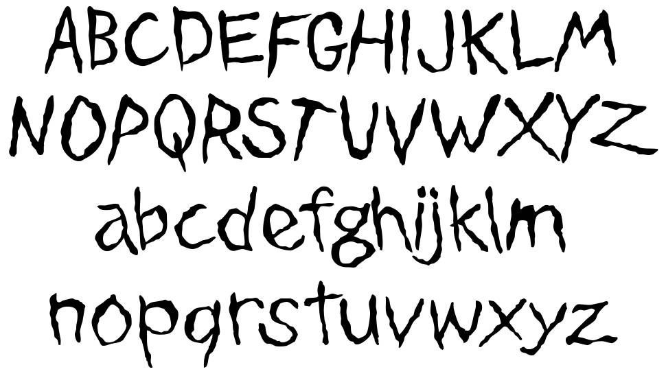 Dinosaur Jr. 字形 标本