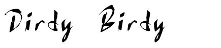 Dirdy Birdy 字形