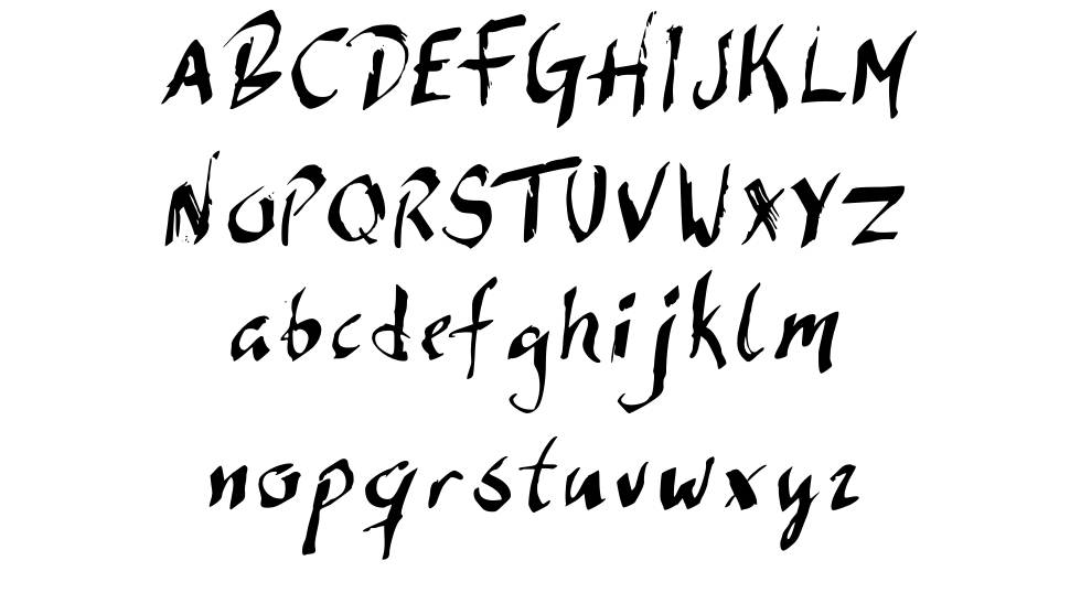 Dirdy Birdy font Örnekler