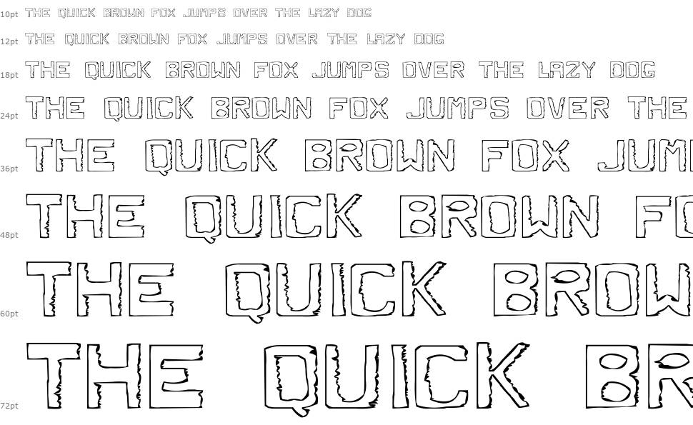 Dirty Dung font Waterfall