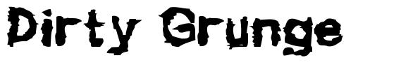 Dirty Grunge font