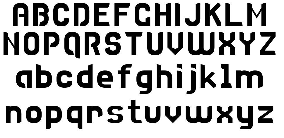 Disco 7 font specimens