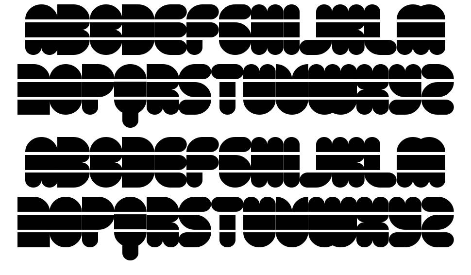 Disco Flow font specimens