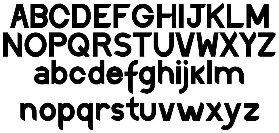 Discreet font specimens