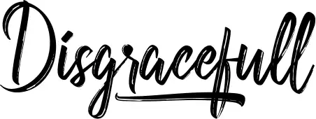 Disgracefull schriftart