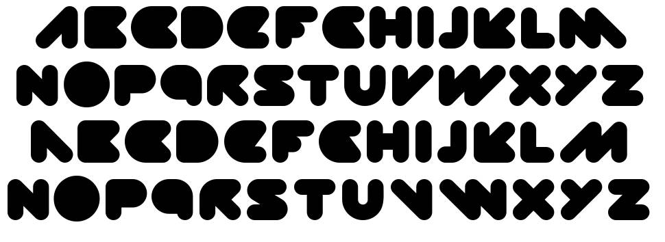 Diskopia font Specimens
