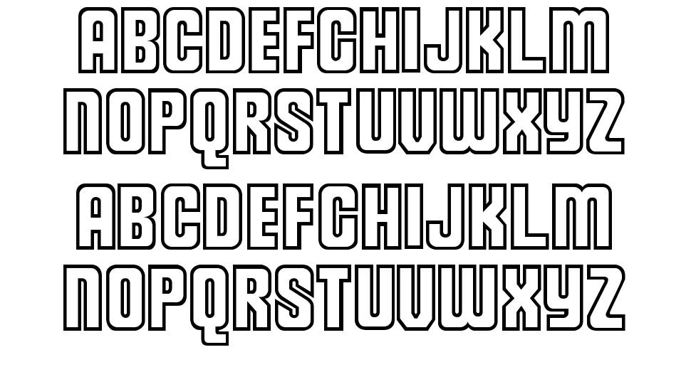 Diskun font specimens