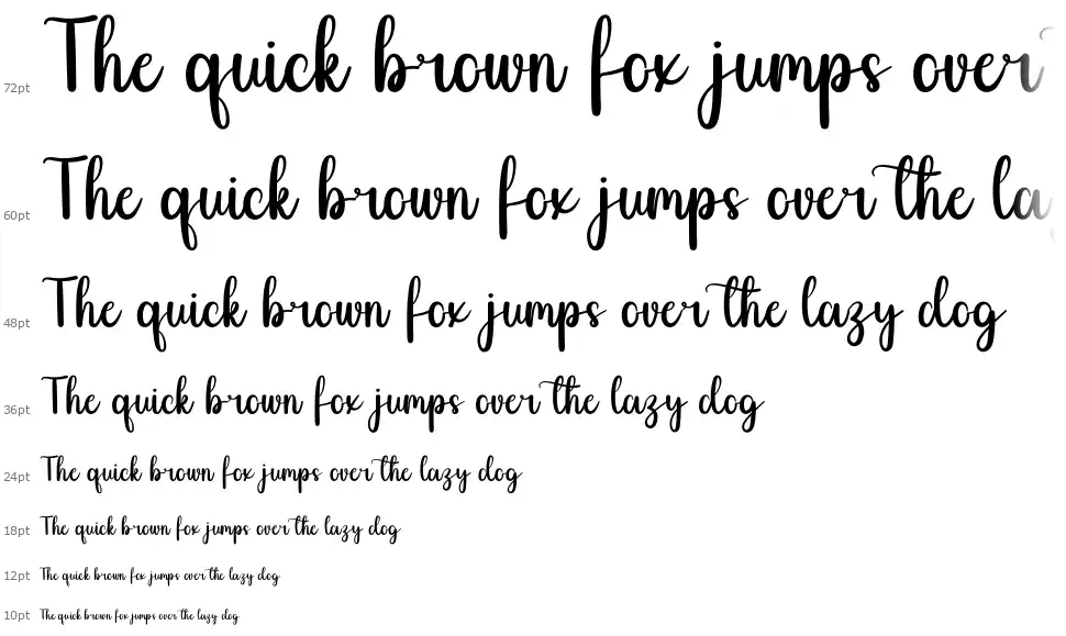 Disney Dreams font Waterfall