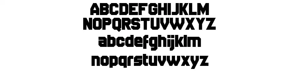 Disparadorfont specimens