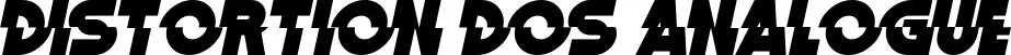 Distortion Dos Analogue