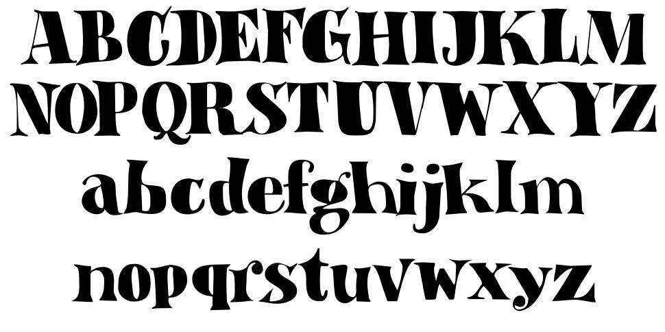 DK Aardvark Dreams font Örnekler