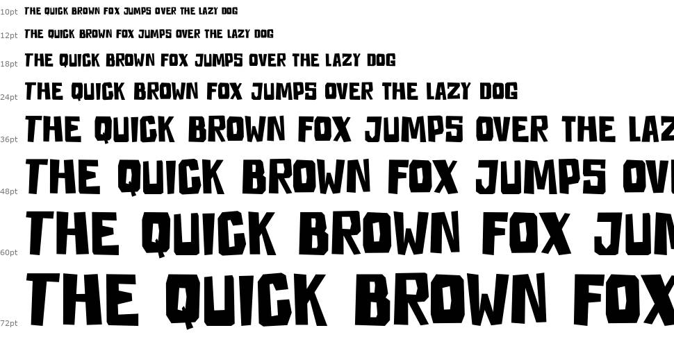 DK Astromonkey font Şelale