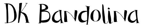 DK Bandolina шрифт