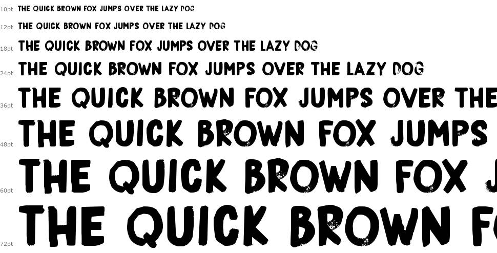 DK Boris Brush font Şelale